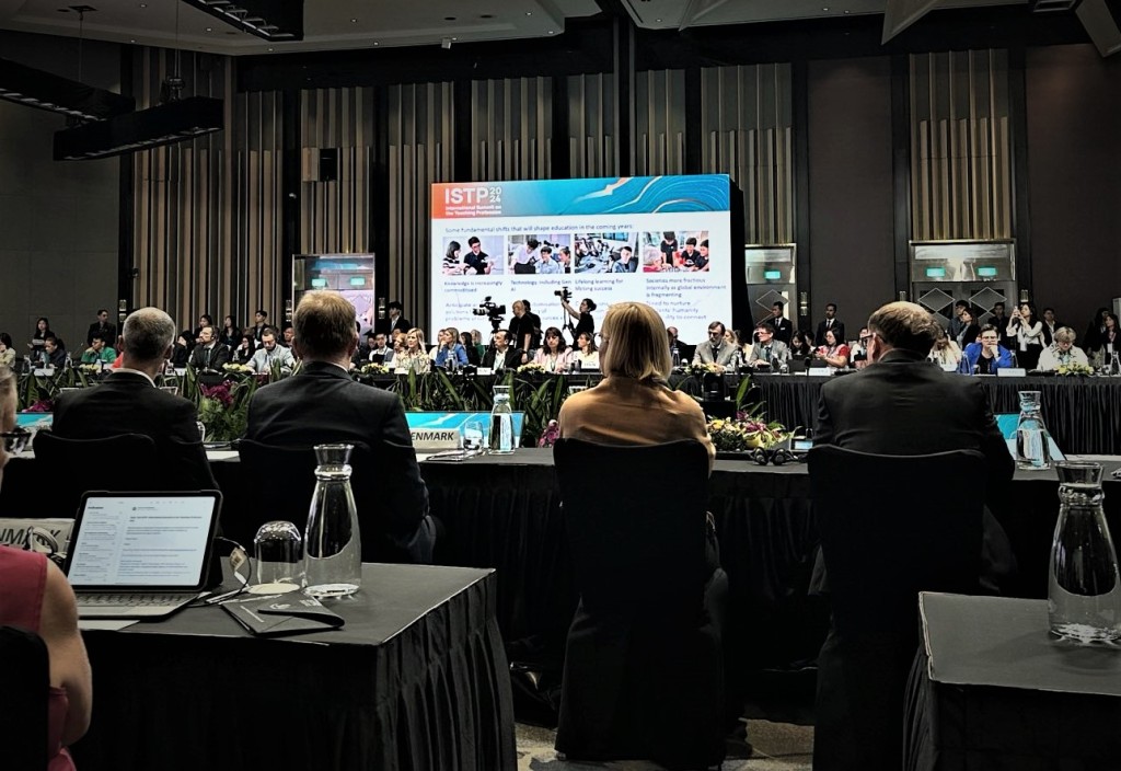 Minister Kallas at ISTP2024 in Singapur